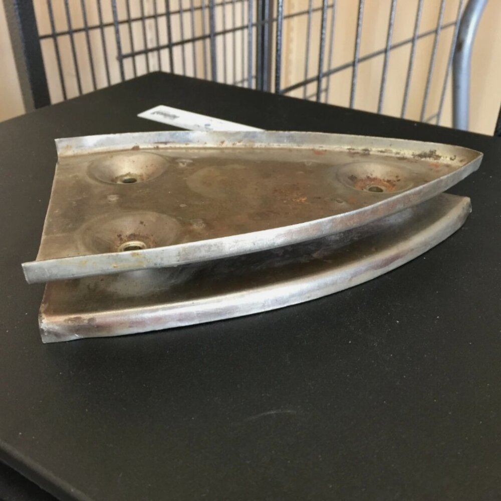 Vintage Steam Iron Rest Trivet Clothes Ironing Metal Accessory Tray